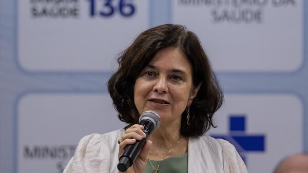 Nísia Trindade toma posse como ministra da Saúde, em cerimônia realizada no Palácio do Planalto. Brasília, 2 de janeiro de 2023. - Sputnik Brasil