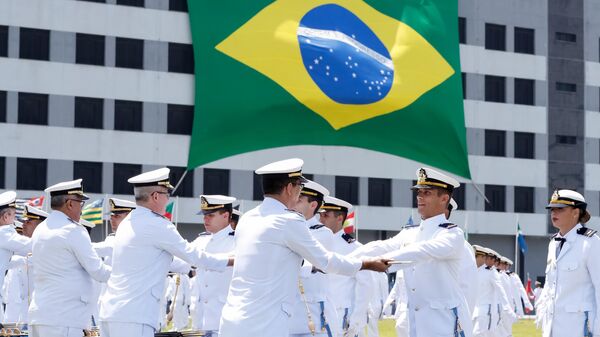 Cerimônia de Declaração de Guardas-Marinha de 2019 e Entrega de Espadas da Turma Almirante Protógene (foto de arquivo) - Sputnik Brasil