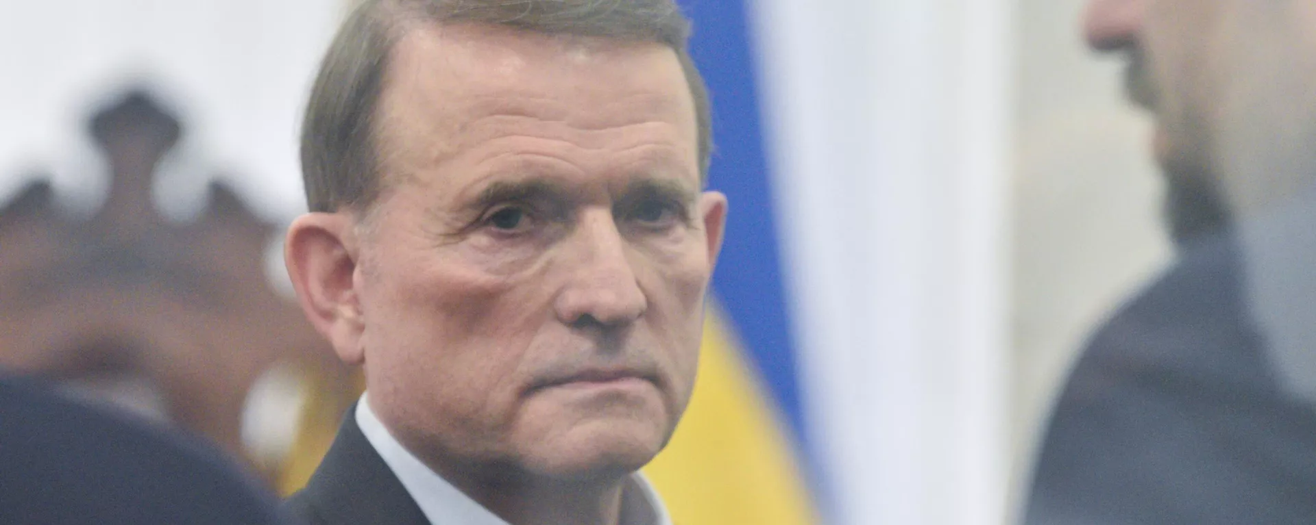 Representante da oposição ucraniana Viktor Medvedchuk em sessão do Tribunal de Apelação de Kiev. Ucrânia, 17 de fevereiro de 2022 - Sputnik Brasil, 1920, 06.08.2024