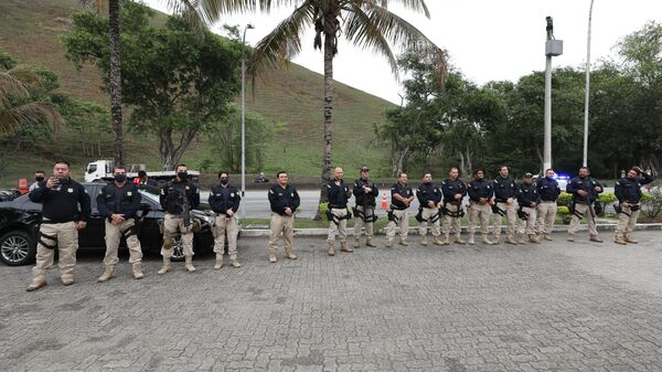 Visita ao Posto da Polícia Rodoviária Federal - Sputnik Brasil