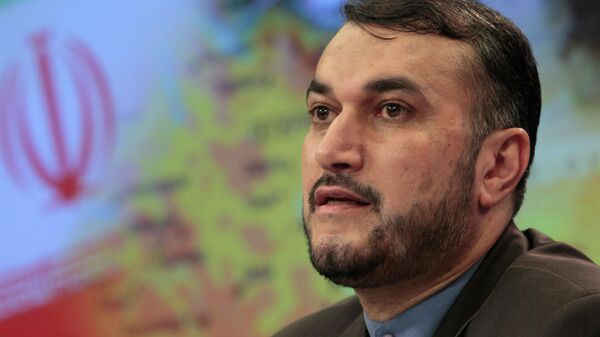 Chefe das Relações Exteriores do Irã, Hossein Amir-Abdollahian - Sputnik Brasil