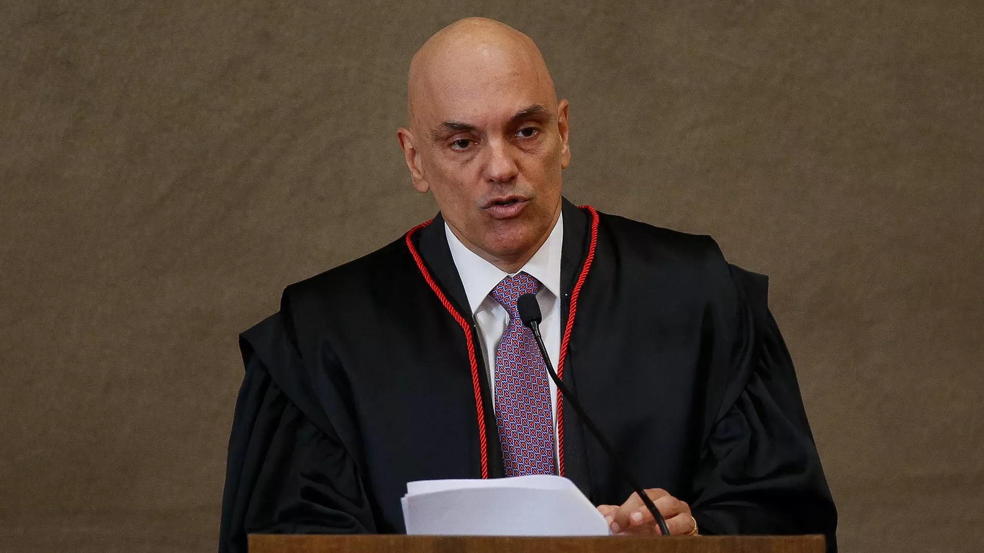 Alexandre de Moraes, ministro do Supremo Tribunal Federal (STF) - Sputnik Brasil, 1920, 30.08.2024