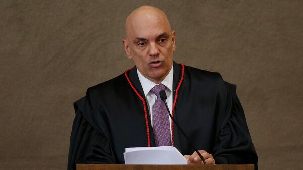Alexandre de Moraes, ministro do Supremo Tribunal Federal (STF) - Sputnik Brasil