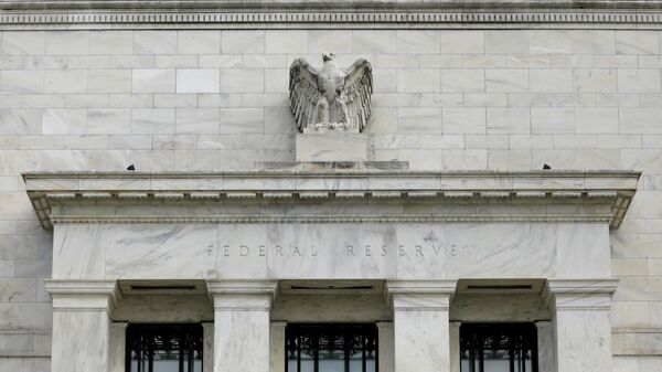 O prédio do Federal Reserve (Fed) é retratado em Washington, DC, EUA, 22 de agosto de 2018 - Sputnik Brasil