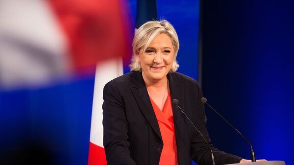 A líder política de direita francesa, Marine Le Pen - Sputnik Brasil