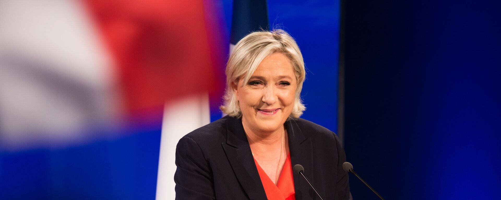 A líder política de direita francesa, Marine Le Pen - Sputnik Brasil, 1920, 30.06.2024