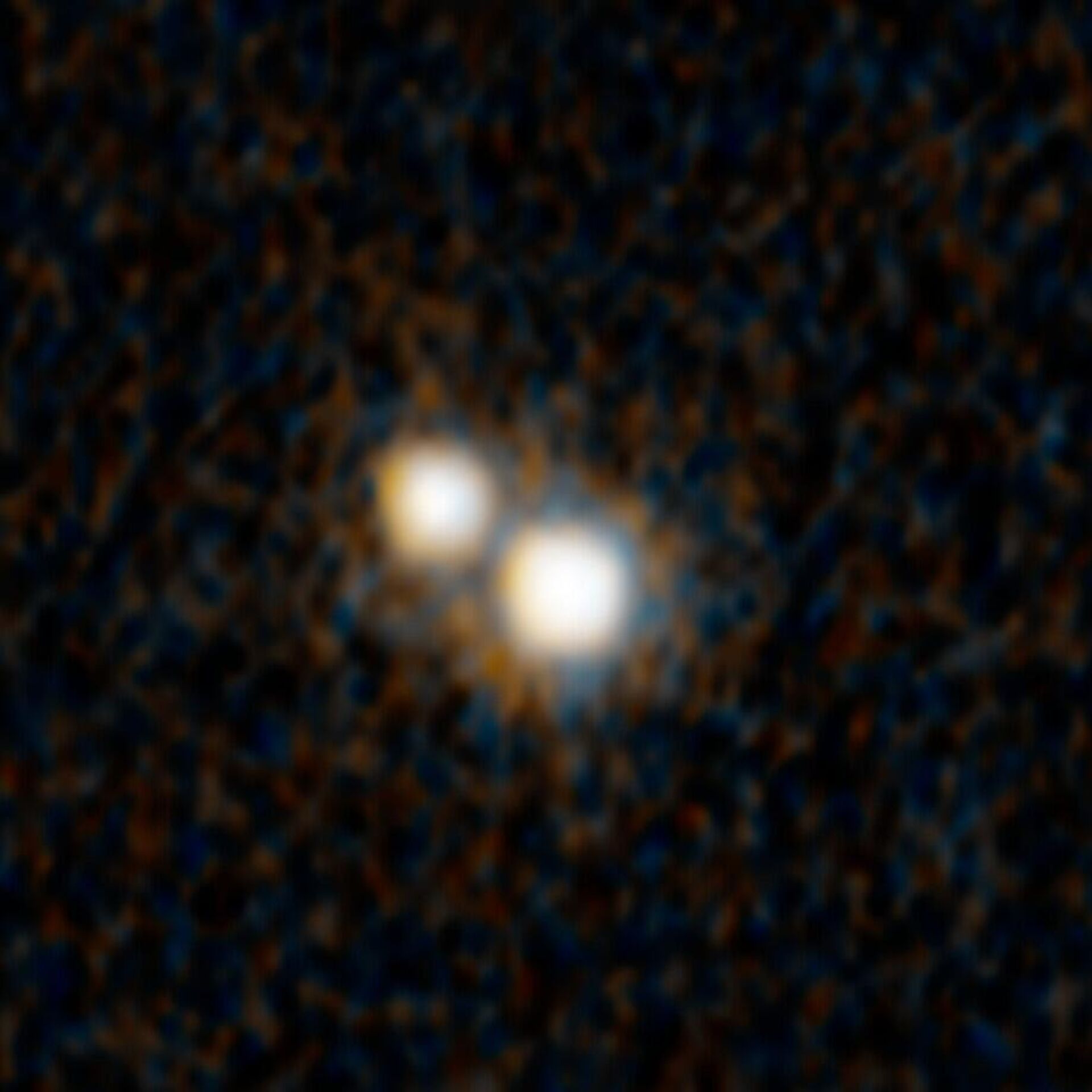Raro quasar duplo é avistado em galáxias em colisão no Universo distante - Sputnik Brasil, 1920, 06.04.2023