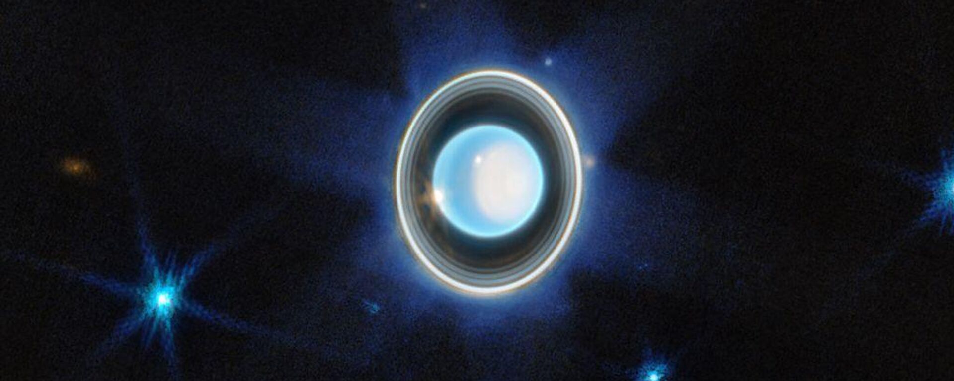Imagem de Urano do Telescópio Espacial Webb  - Sputnik Brasil, 1920, 10.04.2025