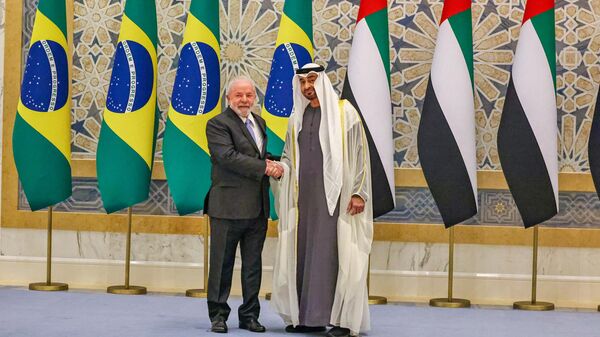 Lula nos Emirados Árabes Unidos, 15 de abril de 2023 - Sputnik Brasil