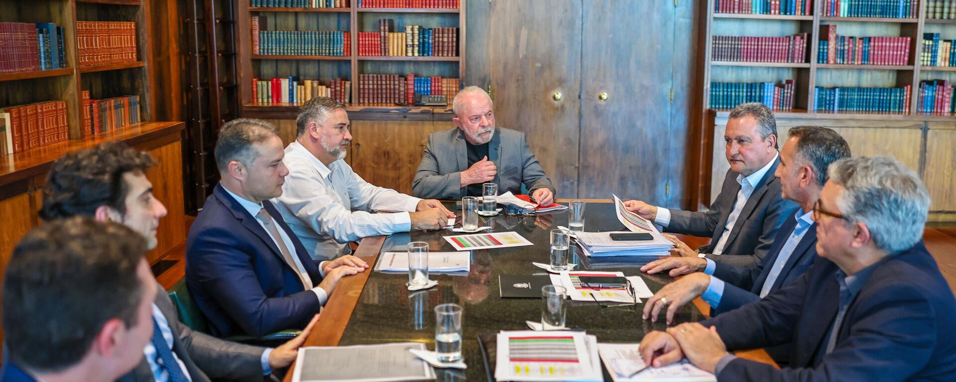 Reunião do governo Lula no Palácio do Planalto, 22 de fevereiro de 2023 - Sputnik Brasil, 1920, 28.04.2023