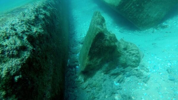 Navio de carga do Império Romano carregado de mármore é encontrado em Israel - Sputnik Brasil