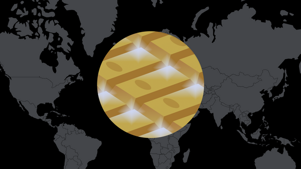 Distribuição das reservas de ouro no mundo - Sputnik Brasil