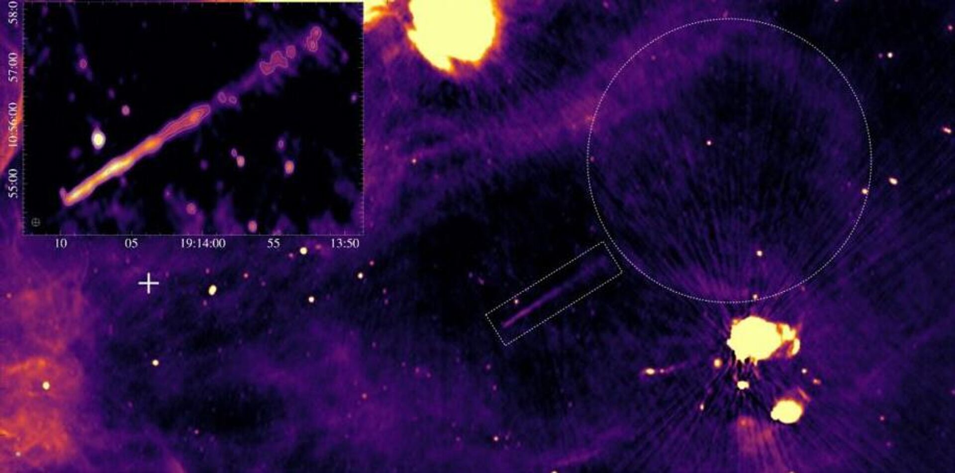 Nebulosa de choque em arco, ou Mini Mouse - Sputnik Brasil, 1920, 30.05.2023