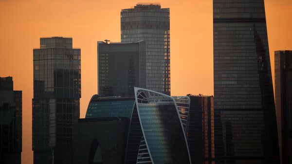 Arranha-céus do centro de negócios Moskva-City da cidade de Moscou. - Sputnik Brasil