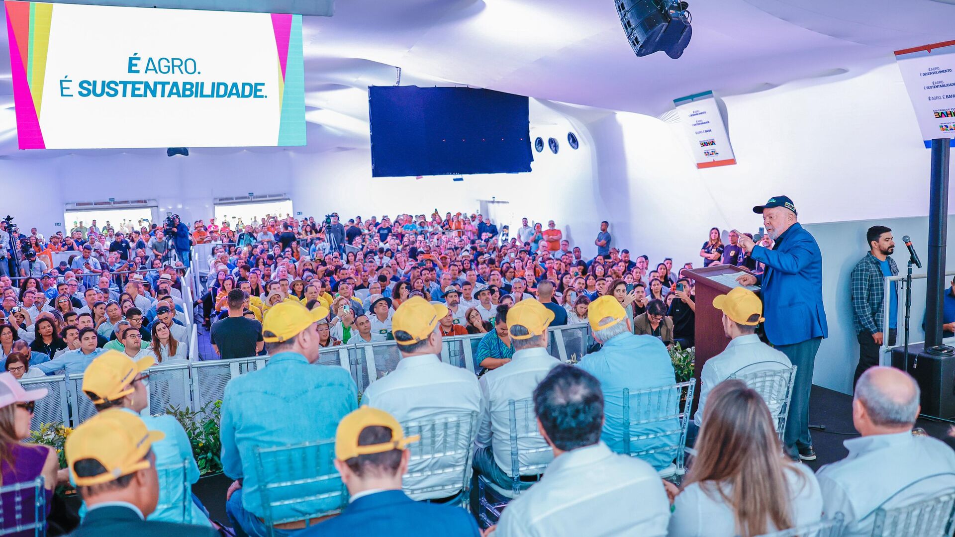 Presidente da República, Luís Inácio Lula da Silva, durante cerimônia de abertura da 17ª Bahia Farm Show, 6 de junho de 2023 - Sputnik Brasil, 1920, 06.06.2023