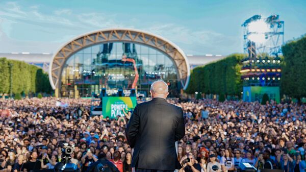 Presidente do Brasil, Luiz Inácio Lula da Silva durante discurso no evento Power Our Planet, em 22 de junho 2023 - Sputnik Brasil