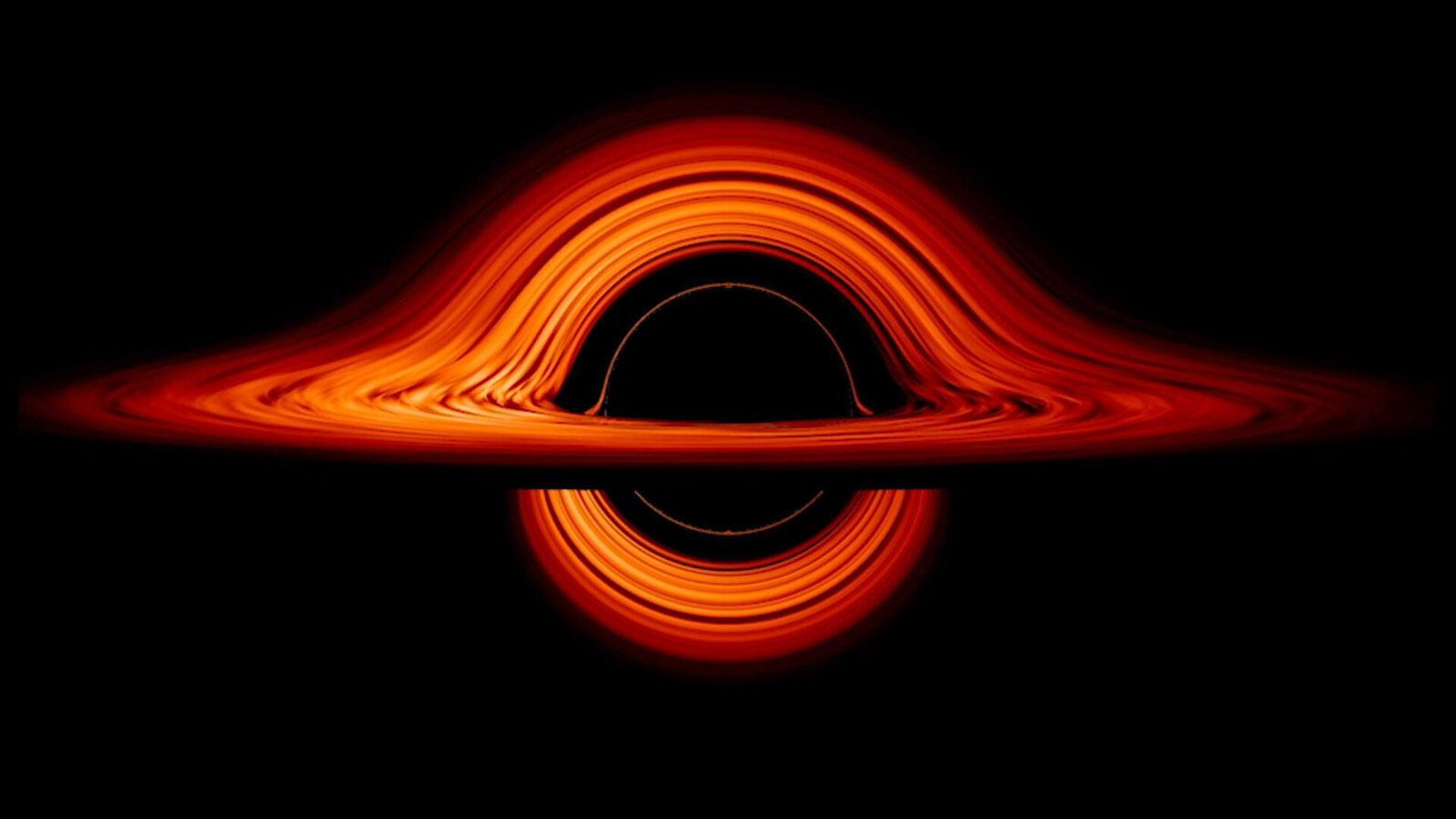 Simulação de um buraco negro supermassivo ativo - Sputnik Brasil, 1920, 05.07.2023