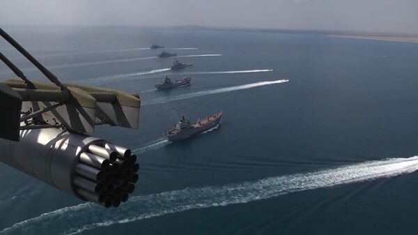Navios da Frota Russa no Mar Negro (imagem de referência) - Sputnik Brasil