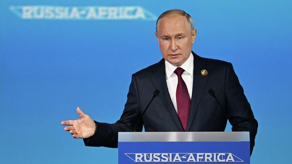 Putin destaca o papel da África na resolução de questões da agenda internacional