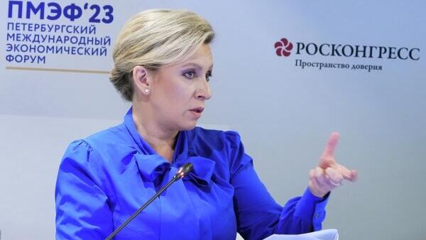 Maria Zakharova, ministra das Relações Exteriores da Rússia - Sputnik Brasil