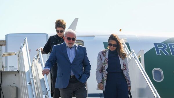 Lula chega à África do Sul para a Cúpula do BRICS, 21 de agosto de 2023 - Sputnik Brasil