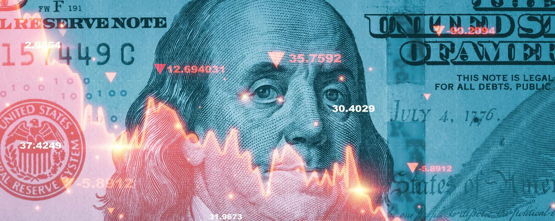 Dólar em queda - Sputnik Brasil, 1920, 02.11.2024