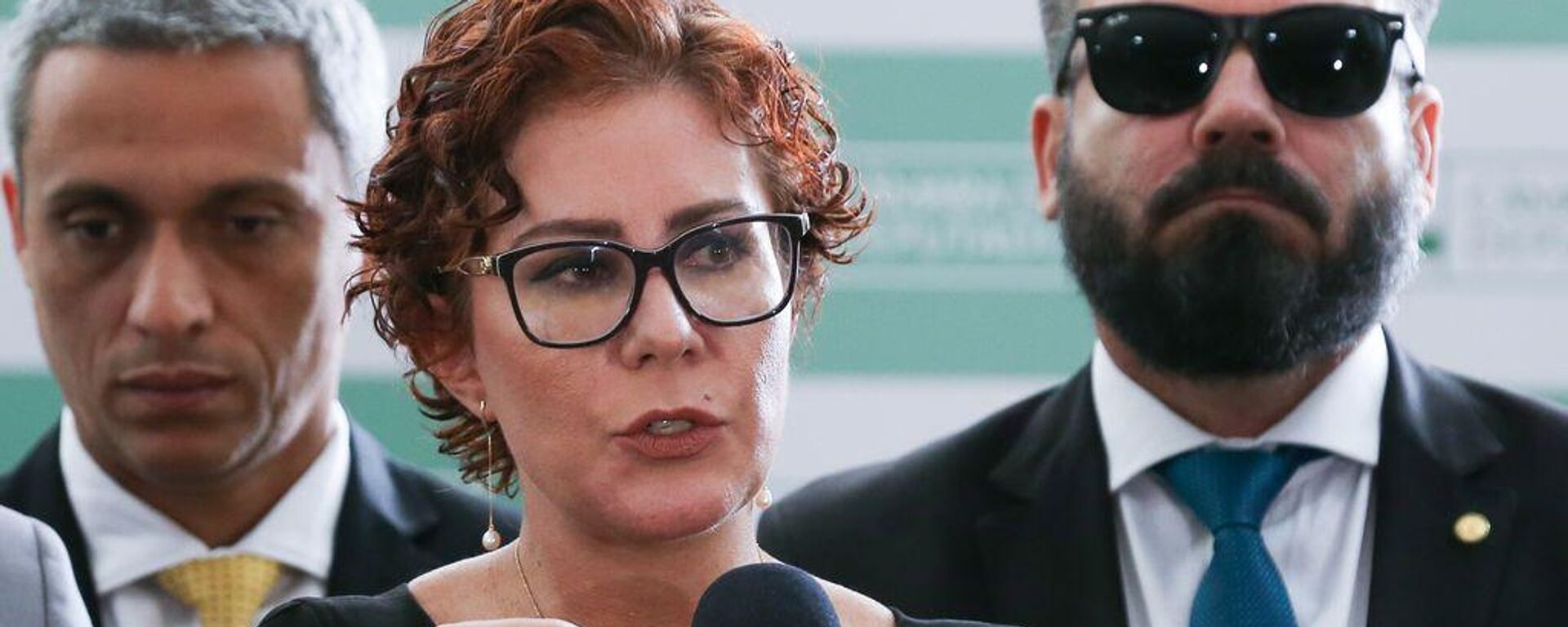 Carla Zambelli durante coletiva no Salão Verde da Câmara dos Deputados. Brasília (DF), 2 de agosto de 2023 - Sputnik Brasil, 1920, 05.09.2023