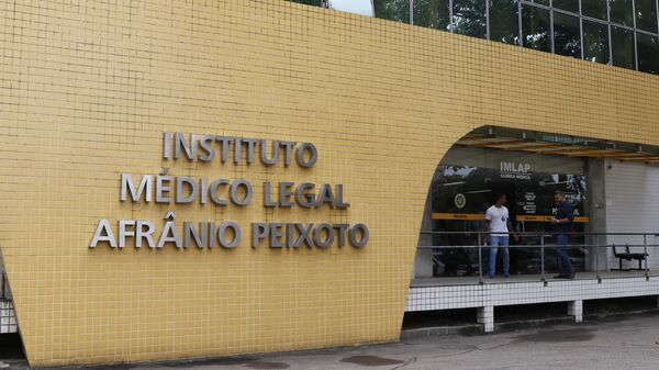 Instituto Médico Legal Afrânio Peixoto, da Polícia Civil, no Centro do Rio de Janeiro, em 5 de outubro de 2023 - Sputnik Brasil