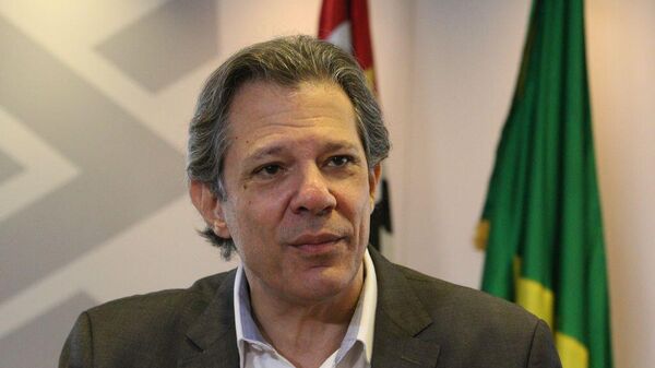 Ministro da Fazenda, Fernando Haddad, fala sobre o programa Desenrola Brasil - Sputnik Brasil