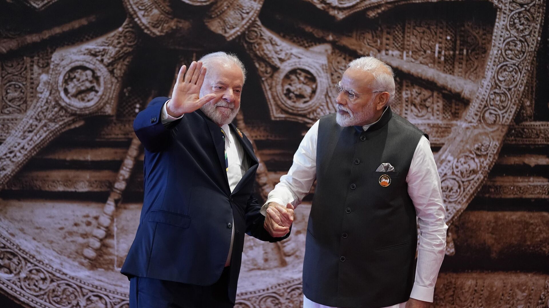 Lula e Narendra Modi, Nova Deli, Índia, 9 de setembro de 2023 - Sputnik Brasil, 1920, 25.03.2024