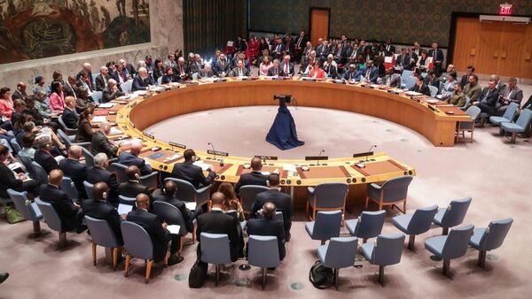 Reunião do Conselho de Segurança da ONU em setembro de 2023, em Nova York - Sputnik Brasil