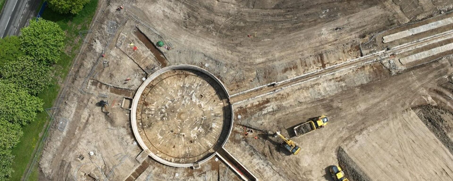  Uma catapulta experimental, que foi projetada para lançar nos bombardeiros do céu na Segunda Guerra Mundial - Sputnik Brasil, 1920, 24.04.2026