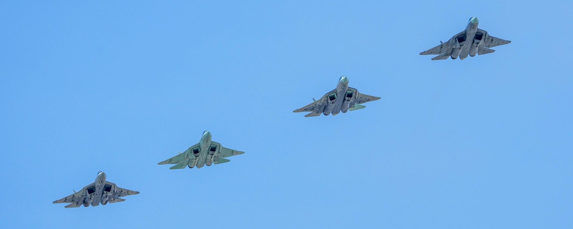 Jato russo de última geração Su-57 - Sputnik Brasil, 1920, 25.09.2025