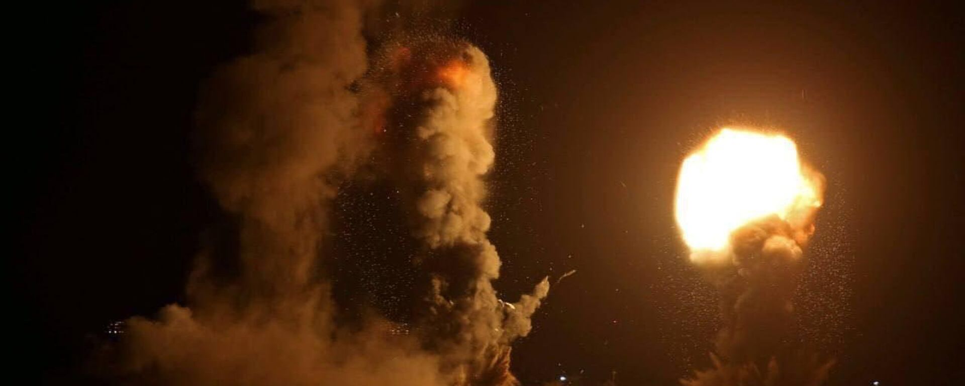 Bombardeios em Gaza na noite de 27 de outubro de 2023 - Sputnik Brasil, 1920, 27.10.2023