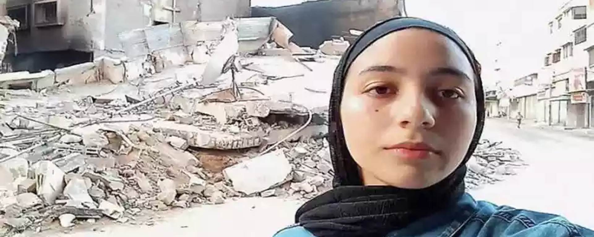 Shahd al-Banna, jovem brasileira residente de Gaza - Sputnik Brasil, 1920, 07.11.2023