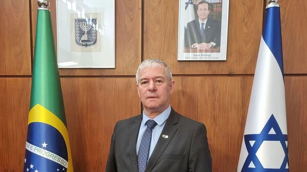 Embaixador de Israel no Brasil, Daniel Zohar Zonshine - Sputnik Brasil