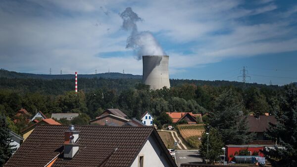 A usina nuclear de Goesgen é vista perto de Daeniken, Suíça, 13 de agosto de 2022 - Sputnik Brasil