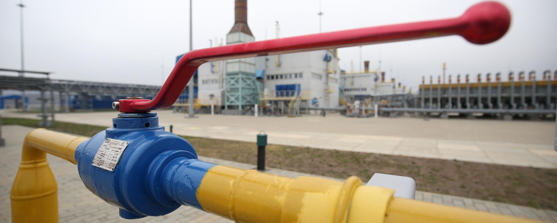 Estação de compressão Russkaya, parte do sistema de gasoduto para fornecer gás para o gasoduto russo TurkStream, foto publicada em 23 de março de 2020 - Sputnik Brasil, 1920, 20.03.2024
