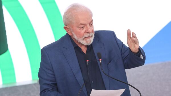 Luiz Inácio Lula da Silva sanciona o projeto de lei que define pensão para filhos de pessoas com hanseníase. Brasília (DF), 24 de novmebro de 2023 - Sputnik Brasil