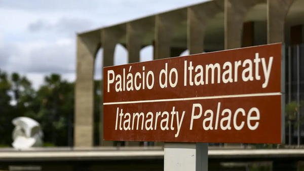 Fachada do Palácio do Itamaraty, sede do Ministério das Relações Exteriores, em Brasília - Sputnik Brasil