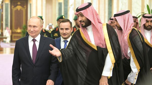 Visita do presidente russo Vladimir Putin à Arábia Saudita em 6 de dezembro de 2023 - Sputnik Brasil