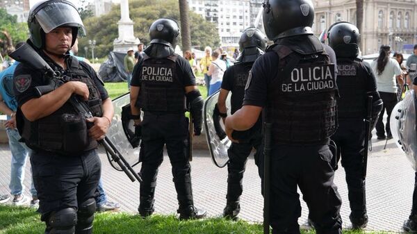 Polícia na Argentina, 16 de dezembro de 2023 - Sputnik Brasil