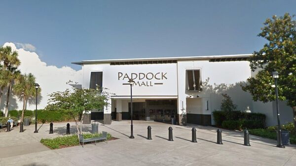 Fachada do shopping Paddock Mall, em Ocala, no estado americano da Flórida - Sputnik Brasil