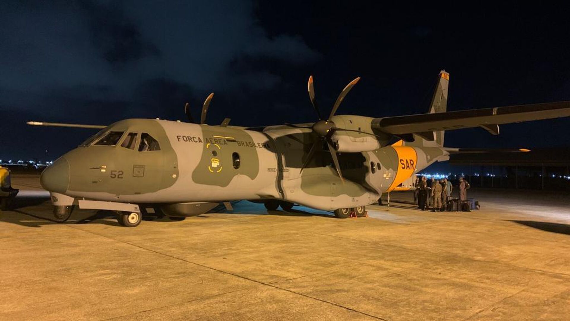 Uma aeronave SC-105 Amazonas, do Segundo Esquadrão do Décimo Grupo de Aviação, foi acionada na madrugada de 1º de janeiro de 2023 para buscar um helicóptero desaparecido entre São Paulo e Ilhabela - Sputnik Brasil, 1920, 01.01.2024