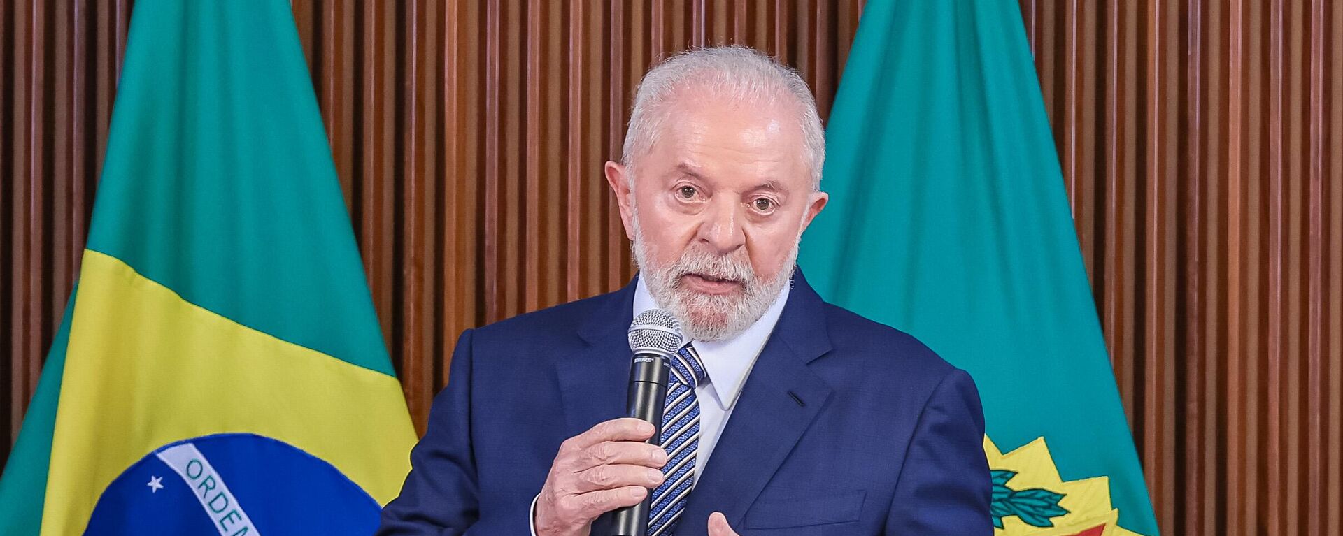 Presidente da República, Luiz Inácio Lula da Silva, durante reunião ministerial, no Palácio do Planalto. Brasília, 20 de dezembro de 2023 - Sputnik Brasil, 1920, 28.02.2024