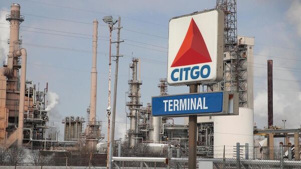 Instalações de refinaria da Citgo, subsidiária da PDVSA nos Estados Unidos. Texas - Sputnik Brasil