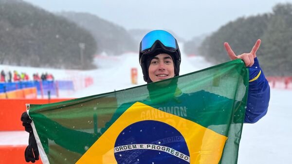 Zion Bethonico conquista primeira medalha do Brasil em jogos de Inverno - Sputnik Brasil