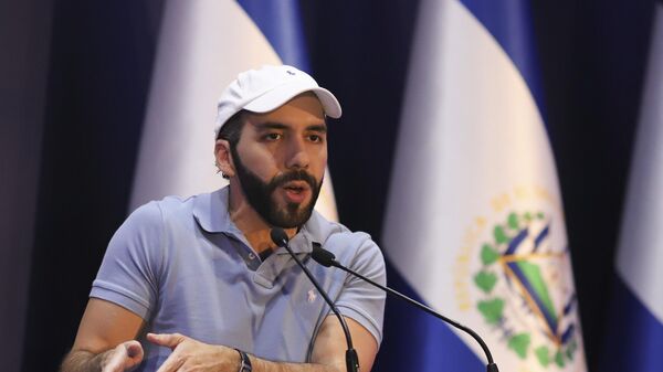 O presidente de El Salvador, Nayib Bukele - Sputnik Brasil