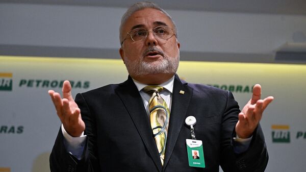 O presidente da empresa brasileira de energia Petrobras, Jean Paul Prates, fala durante entrevista coletiva na sede da Petrobras. Rio de Janeiro, 2 de março de 2023 - Sputnik Brasil