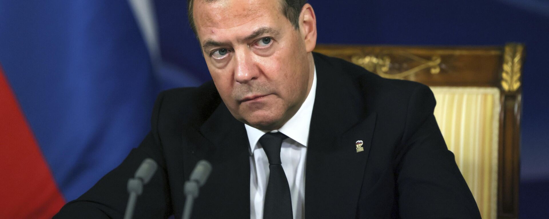 Dmitry Medvedev participa de uma reunião com candidatos a secretários das filiais regionais do partido Rússia Unida, em Moscou. Rússia, 14 de novembro de 2023 - Sputnik Brasil, 1920, 07.02.2024